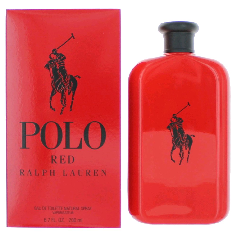 Polo Red by Ralph Lauren, 6.7 oz EDT Spray for Men