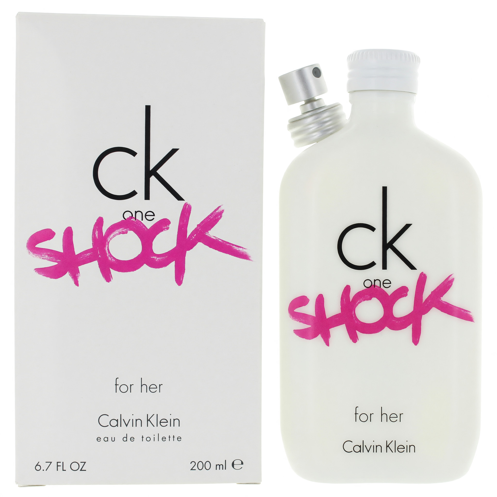 CK One Shock For Her by Calvin Klein for Women - 6.7 oz EDT Spray