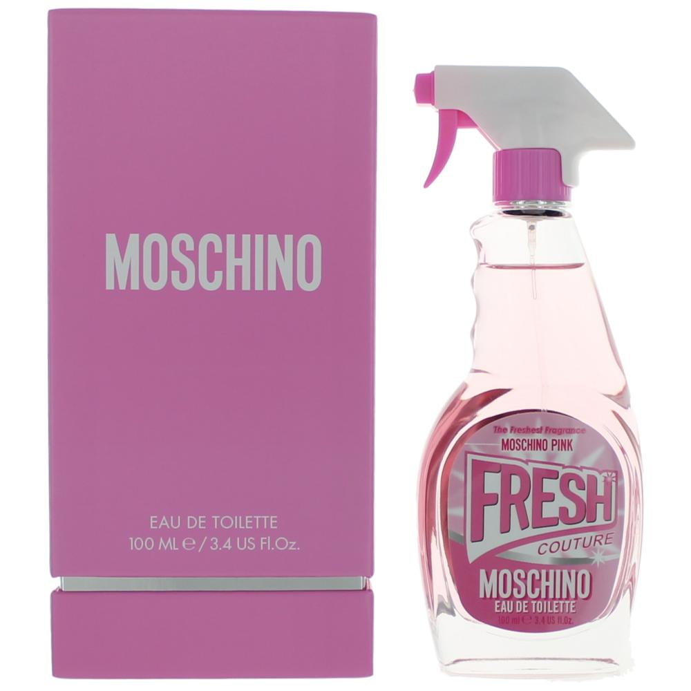 moschino sliders pink